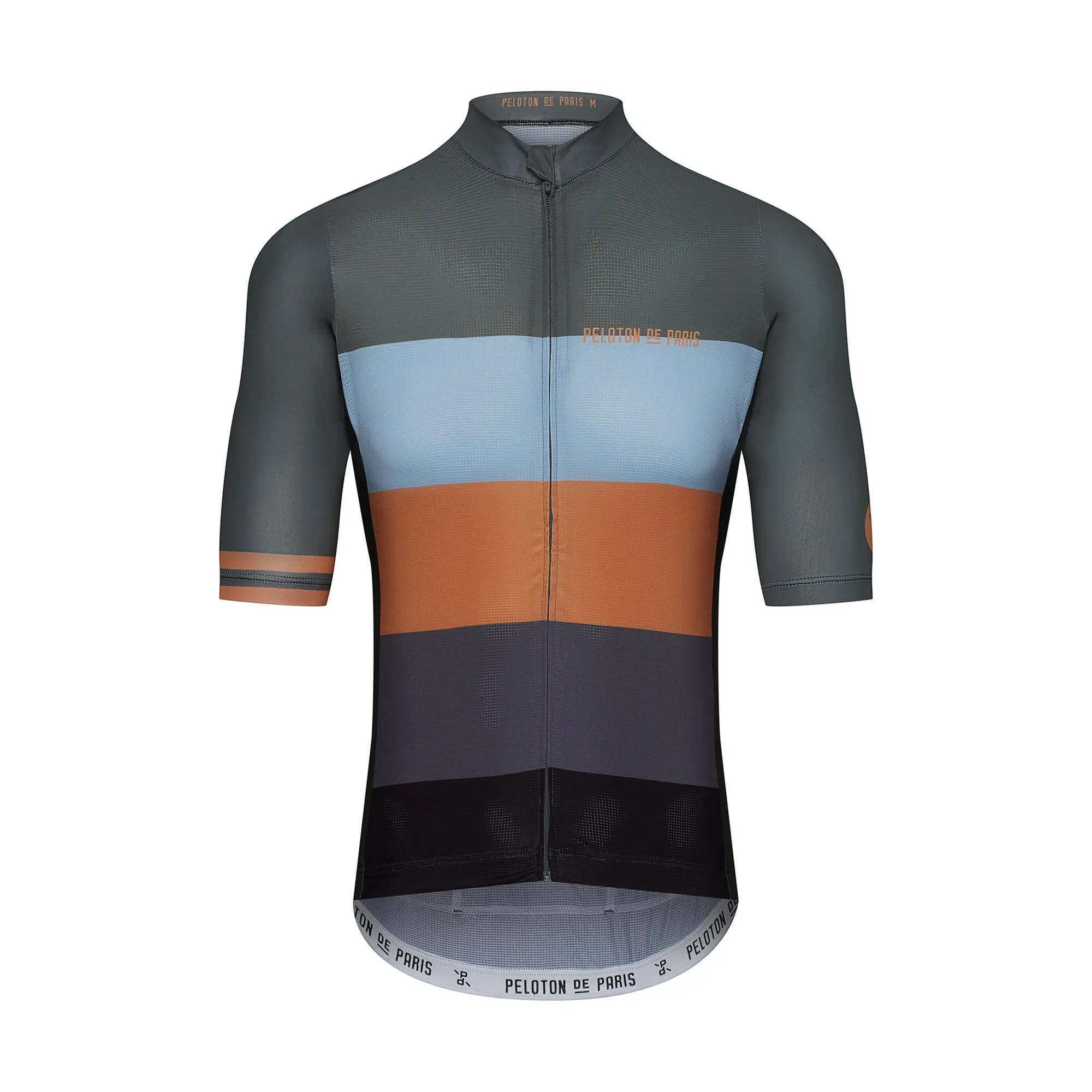 thumbnail image 1 of Camisetas de ciclismo PELOTON DE PARIS para hombre, ropa de ciclismo profesional de manga corta, transpirable, de secado rápido, de verano, a bajo precio, 1 of 5