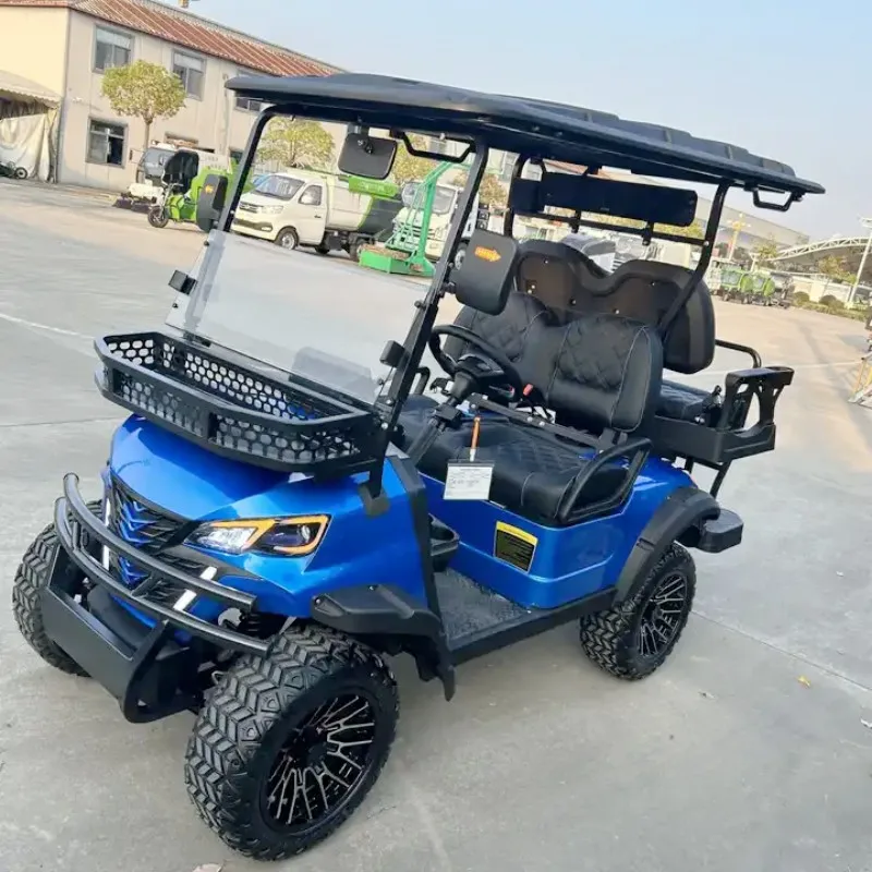 

Anti-rust process 4 Person 72v electric lifted golf cart off road buggy with lead acid battery and lithium battery