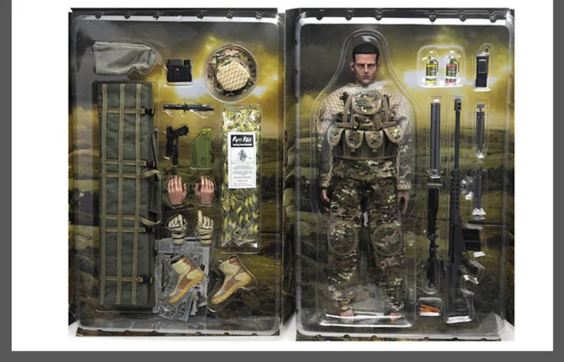 ドラゴンスナイパーアクションフィギュア,1/6スケールモデル,軍