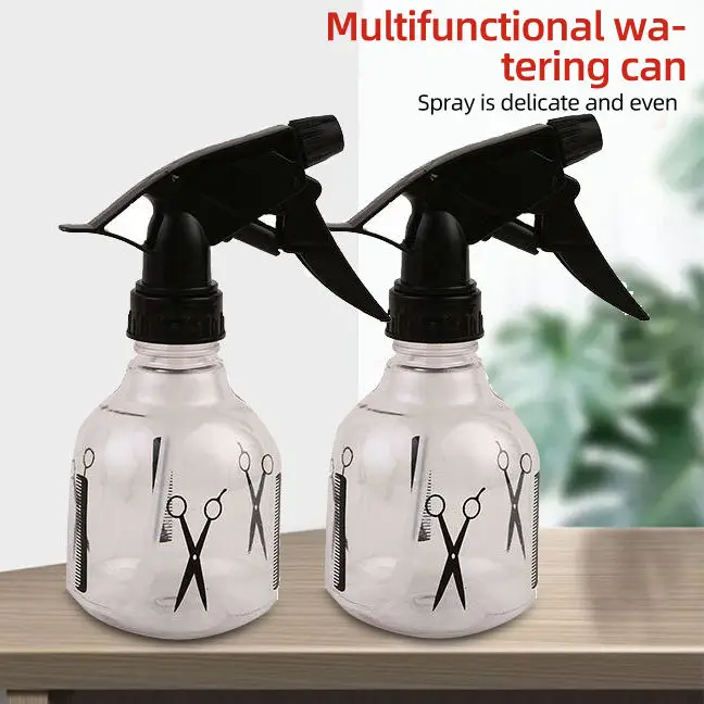 250ML Hairdressing Spray Bottle Salon Barber Hair Tools Water Sprayer Transparent Make-up Style Portable Plastic Spray Bottles spray bottle refillable spray bottle