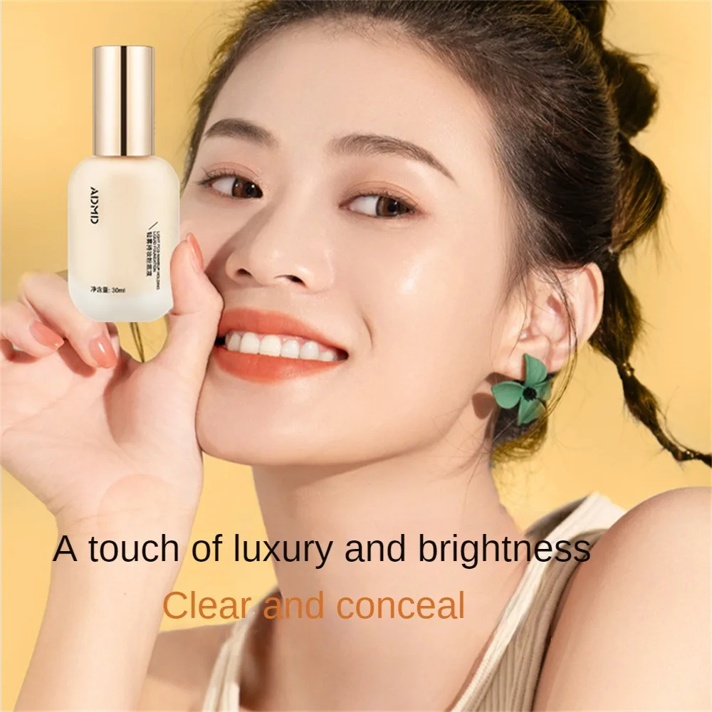 UODO Liquid Foundation Makeups Concealer Waterproof Full Coverage Foundation Base Makeup Moisturizer Female Cosmetic