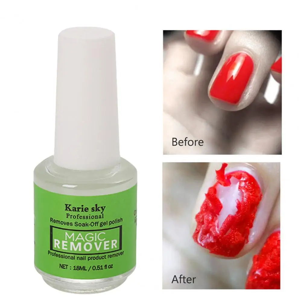 18ml Bust Polish Gel Removal Effortlessly Deeply Cleaning Natural