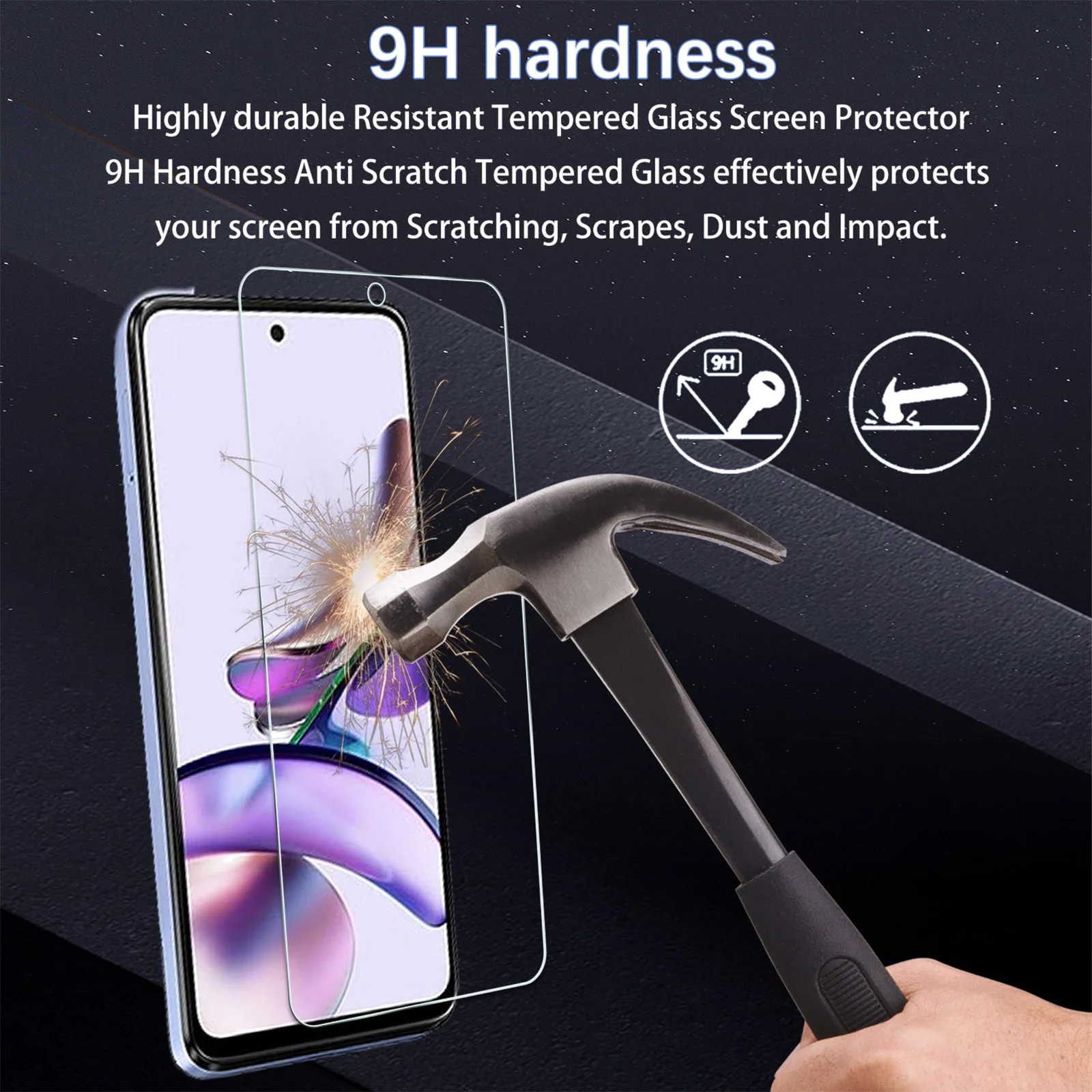 Premium Tempered Glass Screen Protector - High Clarity & Durability
