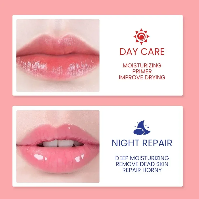 Natural Plant Lip Balm Moisturizing Lip Mask Lipsticks Base Anti-Cracking Oil Korean Cosmetics