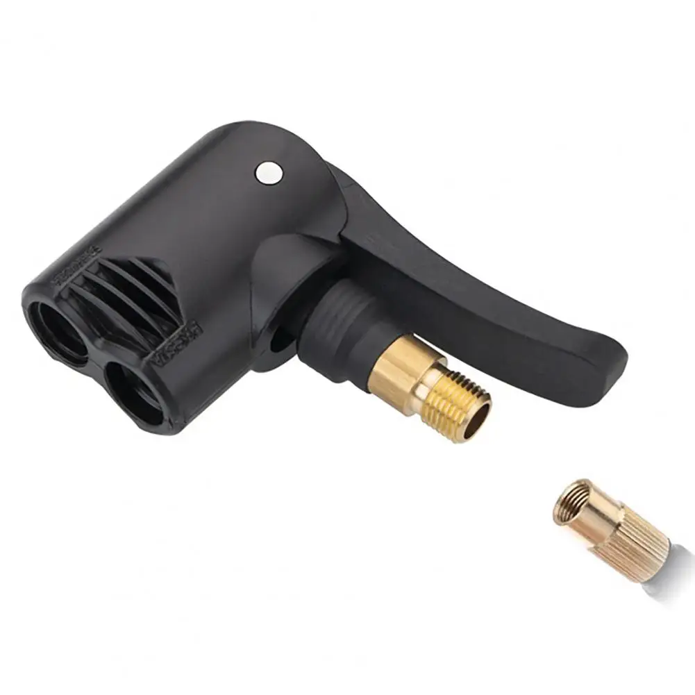 

Reliable Convenient Inflator Pump Head Portable Presta Schrader Universal Car Tyre Inflator Pump Nozzle Wide Application