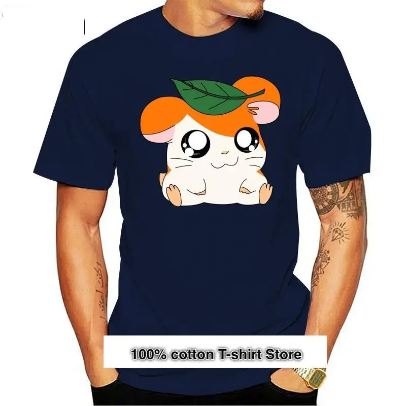Camiseta Unisex De Hamtaro Con Hoja Para Hombre Y Mujer, Ropa Para Parte Superior Femenina, Nueva
