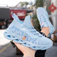 Men's Breathable Mesh Running Sneakers Running Shoes for Men Anti-slip Outdoor Anti-skid Sports Shoe Athletic Jogging Gym Tennis 1