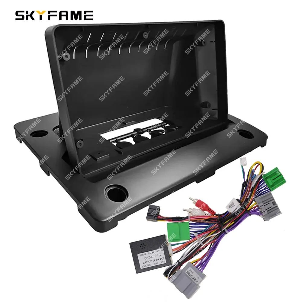 SKYcloud-車のフレーム,Canバスボックス,Android,ラジオ