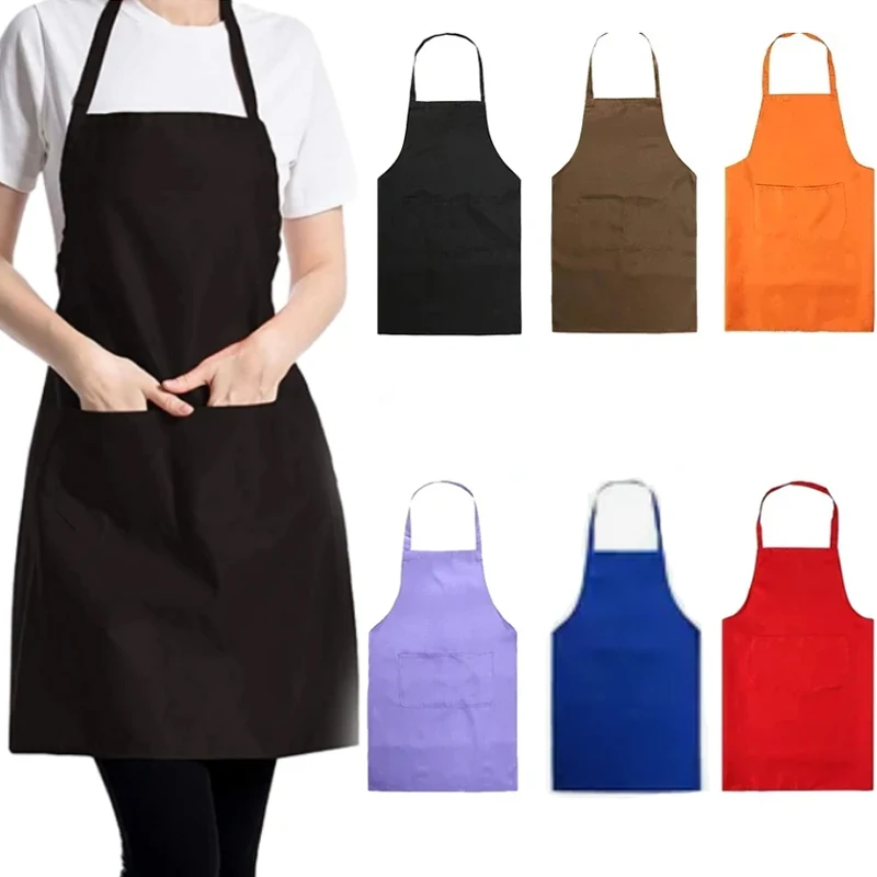 Grembiule Da Cucina Con 2 Grandi Tasche - Impermeabile, Regolabile, Per Uomo E Donna, 70x80 Cm, Per Chef E Giardinaggio