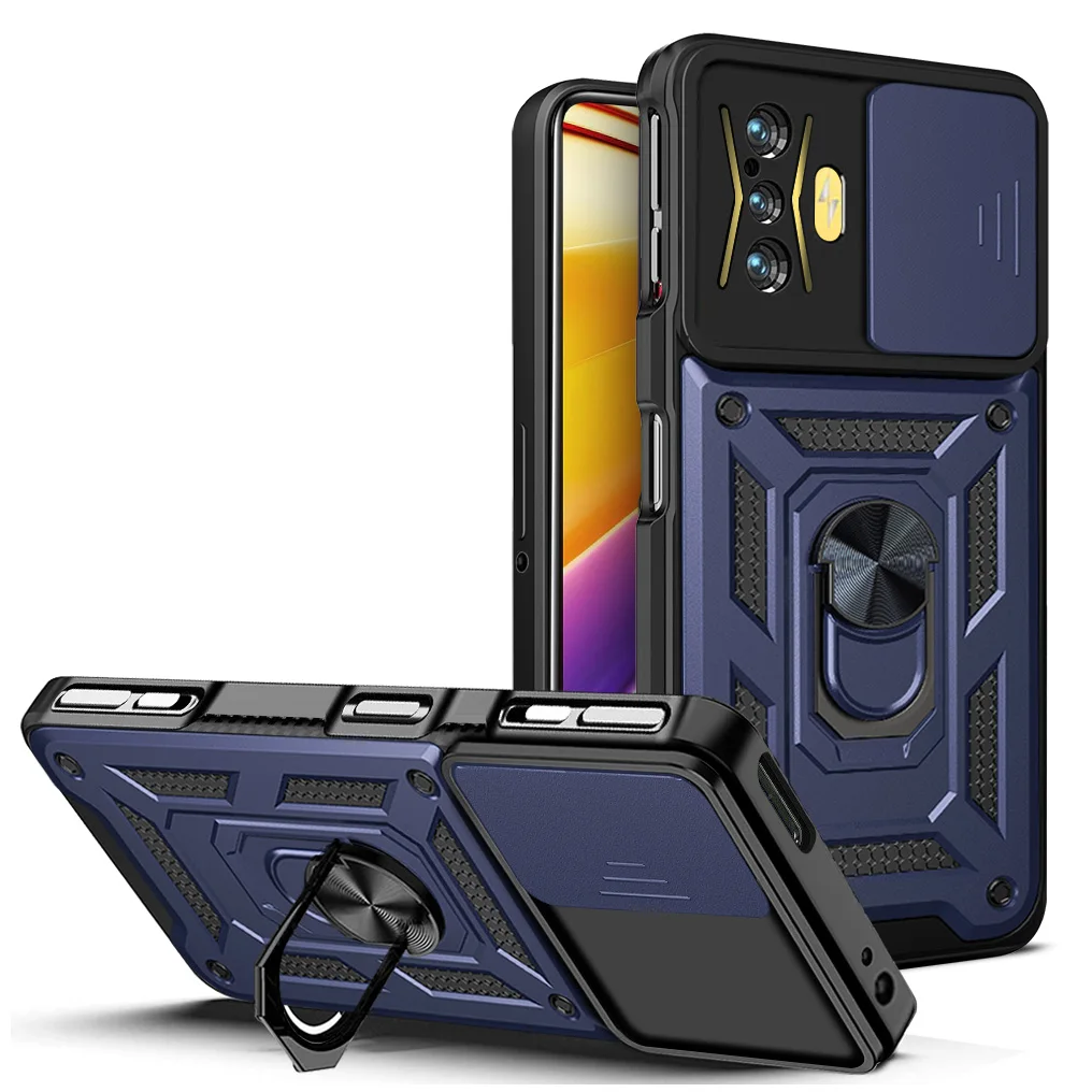 Shockproof Armor Car Holder Phone Case Cover