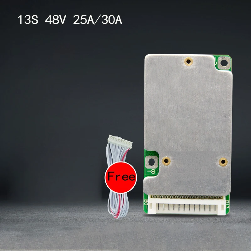 

Li-ion Lithium Battery Protection Board 13S 48V 25A 30A Odm Electric Bicycle Battery BMS Board ebike Battery Board