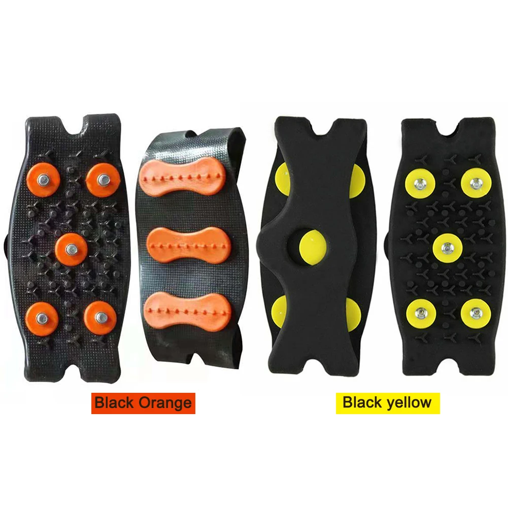 5-Stud Climbing Crampons Anti Slip Snow Claw Shoe Covers Unisex Boots Snow Cleats Walking Hiking Accessories