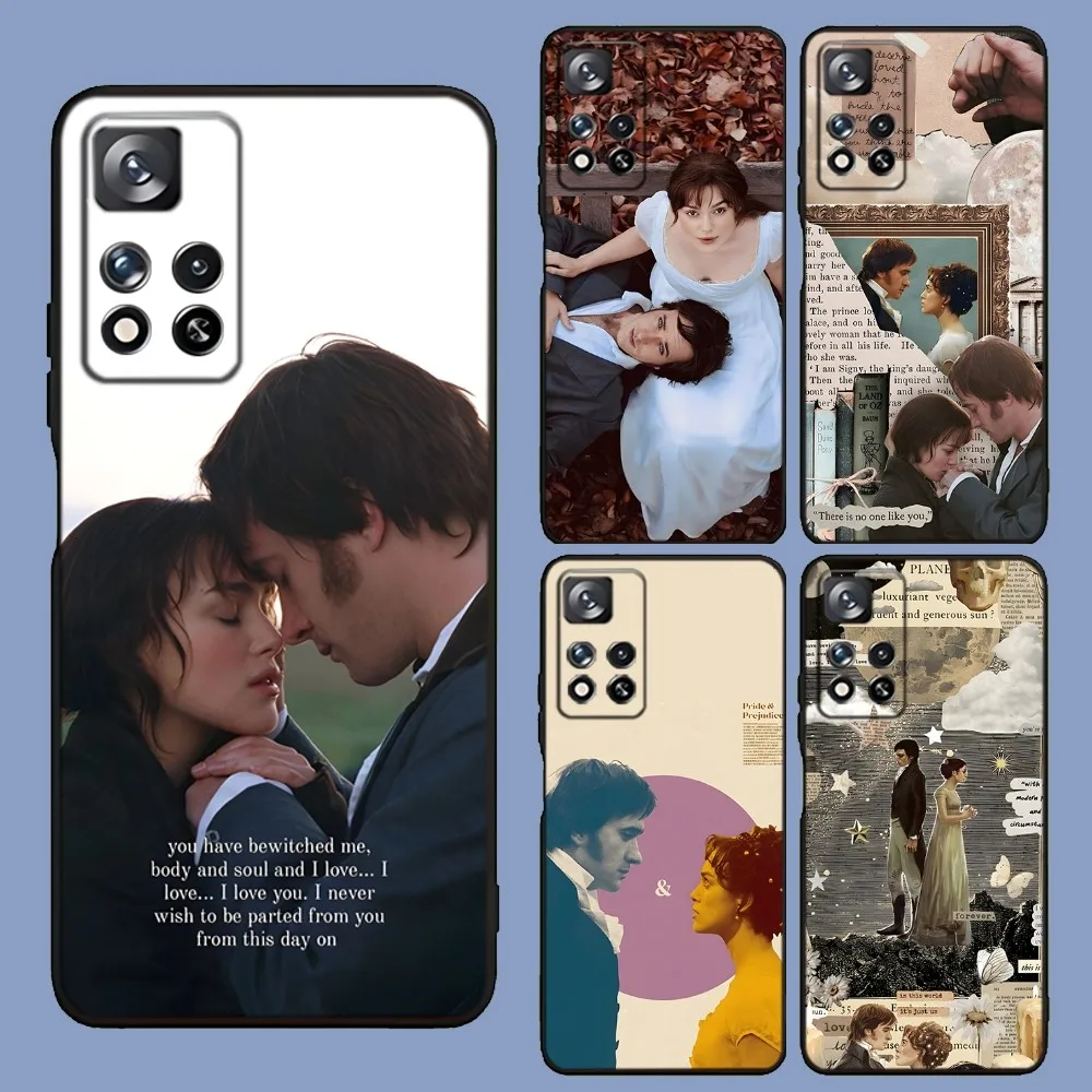 

Pride And Prejudice Phone Case For Samsung Galaxy A13,A21s,A22,A31,A32,A52,A53,A71,A80,A91 Soft Black Cover