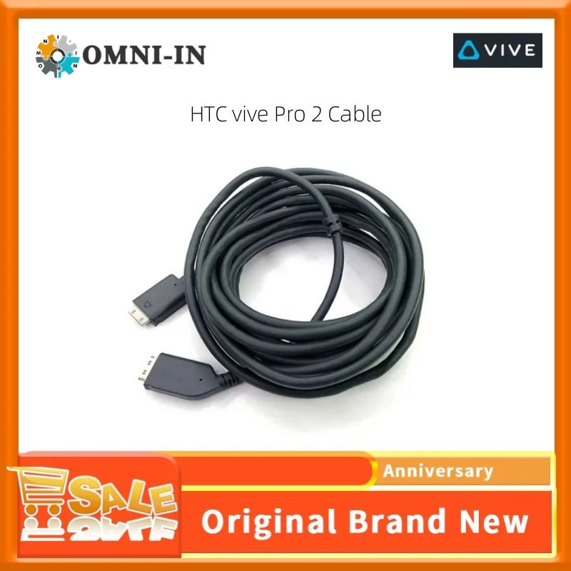Vive Pro Headset Cable 新品未使用 VIVE Audio Cable - Black 5M | For VIVE Pro | Knoxlabs