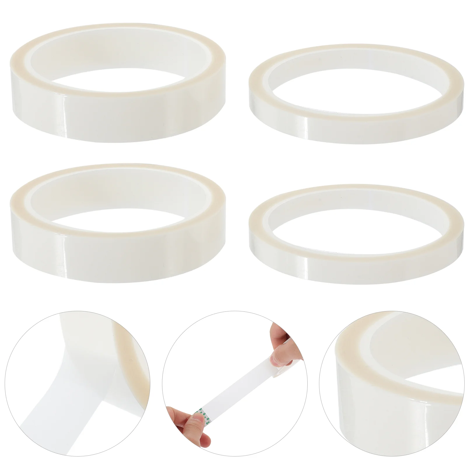 4 Pcs Insulating Adhesive Tape Coil Supply Wear-resistant Thermal Heat Transfer DIY Protective Portable Seal
