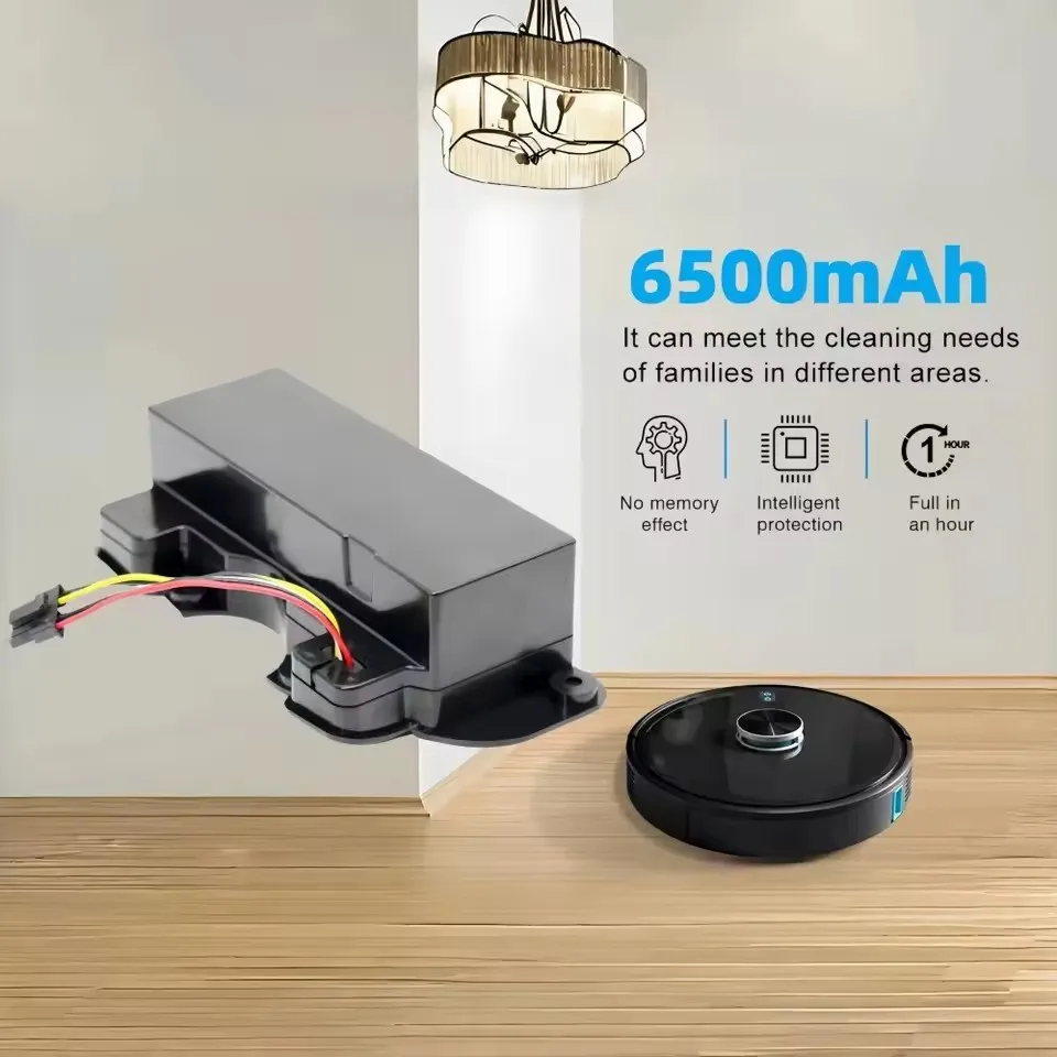 Replacement Battery for CECOTEC CONGA 4090 4490 4590 4690 Robot Vacuum Cleaner Accessories Spare Parts Tool 14.8V 12800mAh