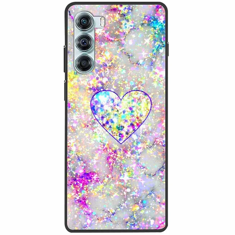 Sleek Black Silicone Protective Case with Soft Cover and Cute Design