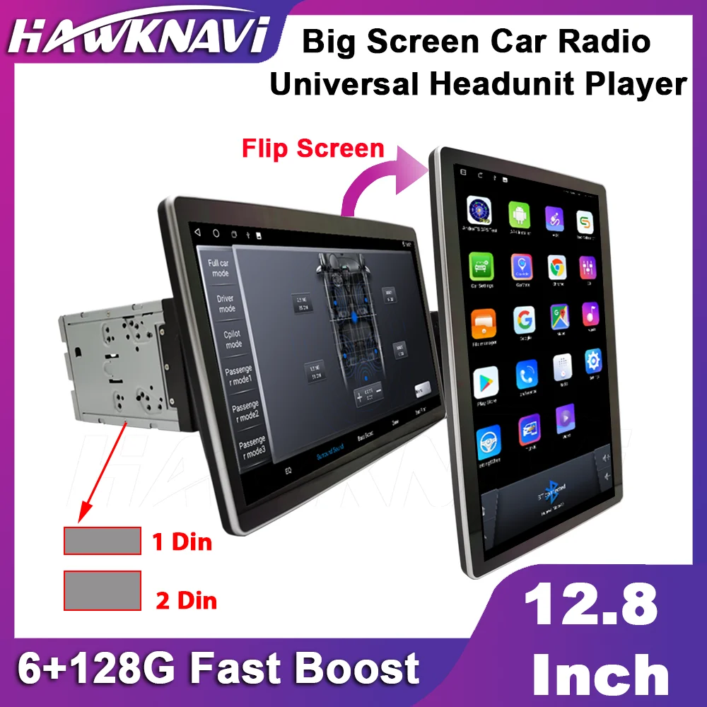128Inch6128GAndroidCarRadioForUniversalGPSNavigation