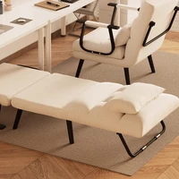 Folding Lounge Chair for Office Nap Adjustable Backrest Lazy Sofa Portable Chair for Home Bedroom Multifunctional Leisure Chair 3