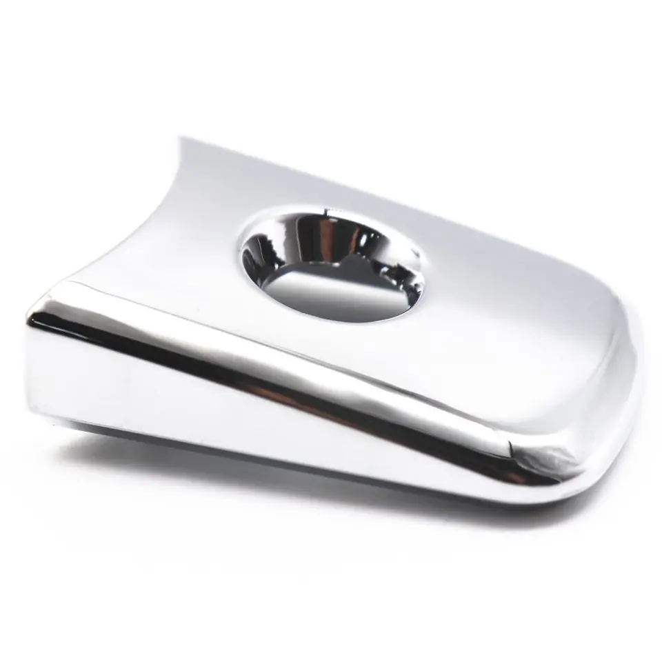 Exterior Chrome Door Handle With Keyhole - Driver Side Left Front For 2010-2013 Nissan Rogue (Smart Key Entry)