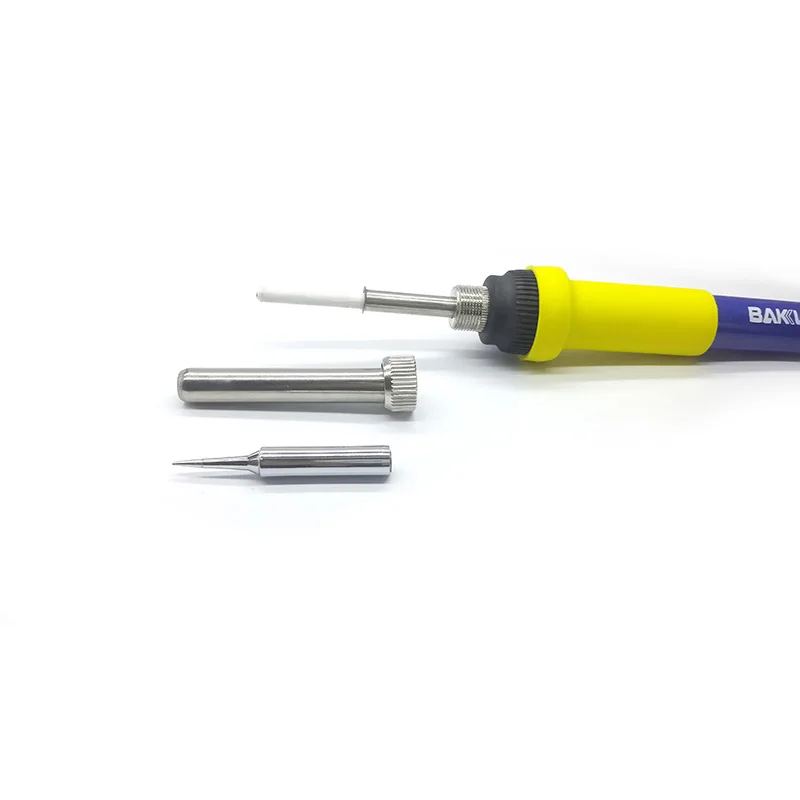 BAKU Soldering Iron Tip 40W 220V 5 Pin Electric Solder ESD Safe for 701L 702L 936D Welding Handle Replacement Male Connector 5