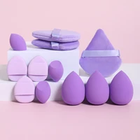 12-Piece All-Purpose Makeup Sponge Set, Made of 3 Loose Powder Puffs, 3 Mini Air Cushion Puffs, 3 Beauty Eggs and 3 Mini Beauty 1