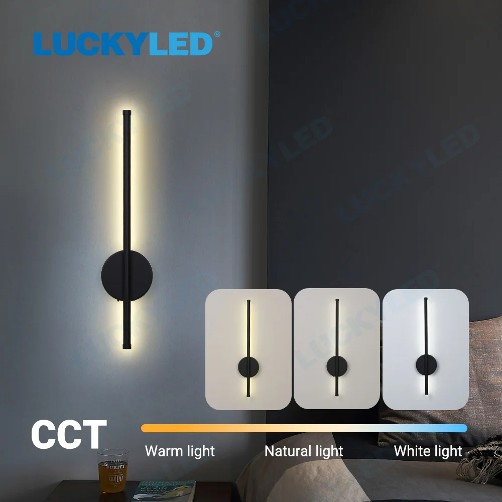 LED Wall Lamp USB Rechargeable 50cm 80cm Wireless with Remote Control Bedroom Bedside