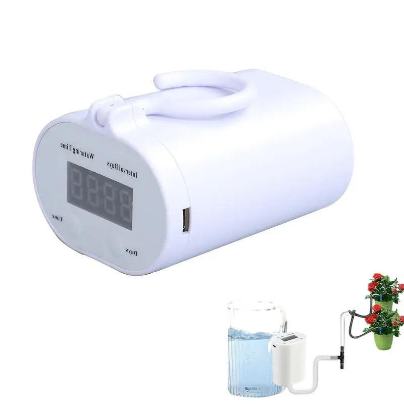 Irrigatore Automatico Intelligente Per Fiori Home Office Temporizzato Irrigatore A Goccia Di Grande Flusso Irrigatore Pigro