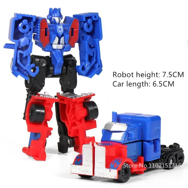 Mini Transformational 2in 1 Robots 4