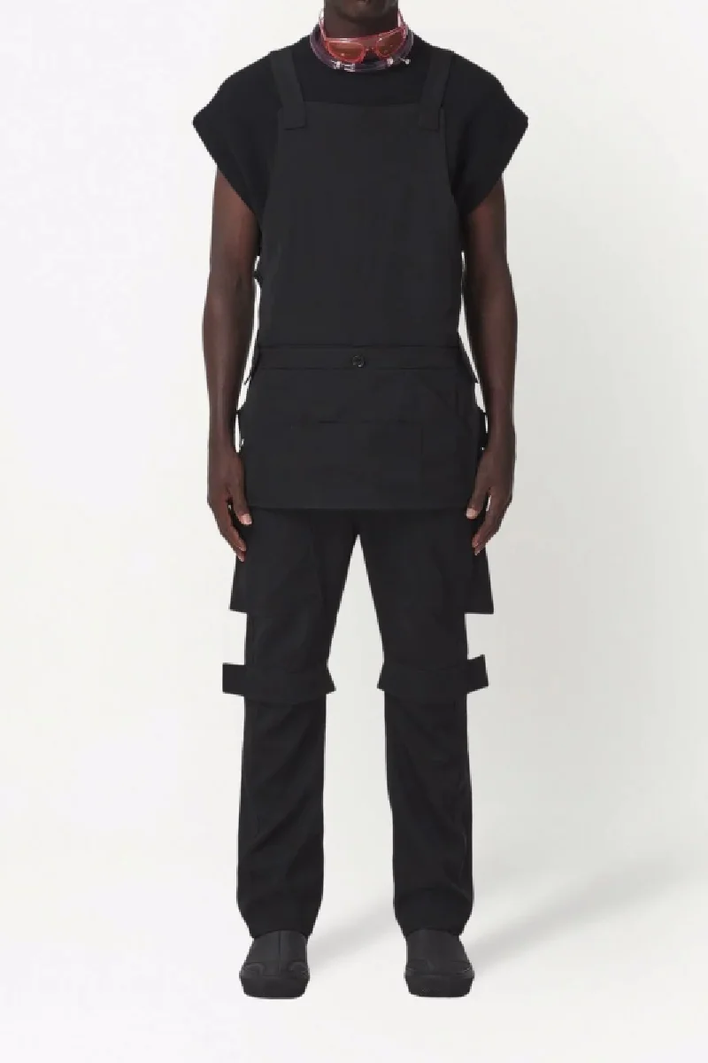 S-6XL!!2022 new men's casual overalls fashionable brand handsome straight pants loose versatile overalls mid-waisted romper