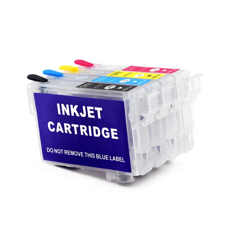 Cartuccia Di Inchiostro Ricaricabile Senza Chip Per Stampanti Epson Wf-2830 Wf-2850 Xp-4100 Xp-4105 Xp-2100 Xp-2105 Xp-3100 Xp-3105 Xp-3150