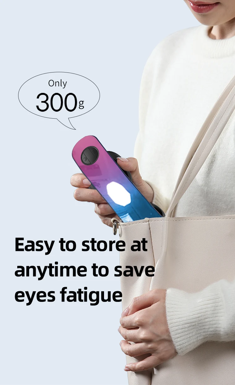 Eye Massage Device 4.5W Cold Hot Compress Dual Type-C Intelligent Visual Display 3-level Adjust Low decibel Relieve Eye Fatigue 14