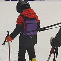 Kids Ski and Snowboard Harness Trainer Adjustable Shoulder Strap Ski for Kids Snowboard Training Belt Children Premium Ski 2