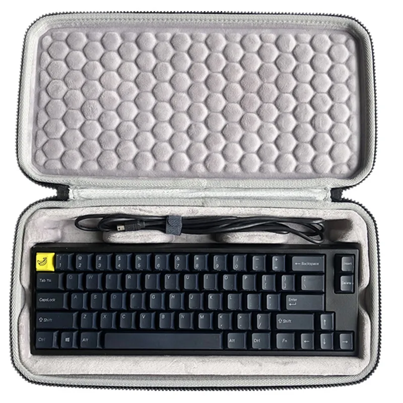 

Fashion EVA Hard Carrying Case Storage Box for Leopold FC900 FC980 FC750 FC660M BT FC650 Keyboard Protective Bag