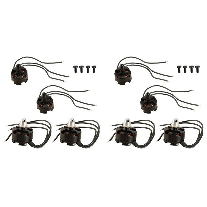 

8Pcs MT2204 2204 2300KV Brushless Motor CW / CCW For Mini 200 210 230 250MM Quadcopter FPV