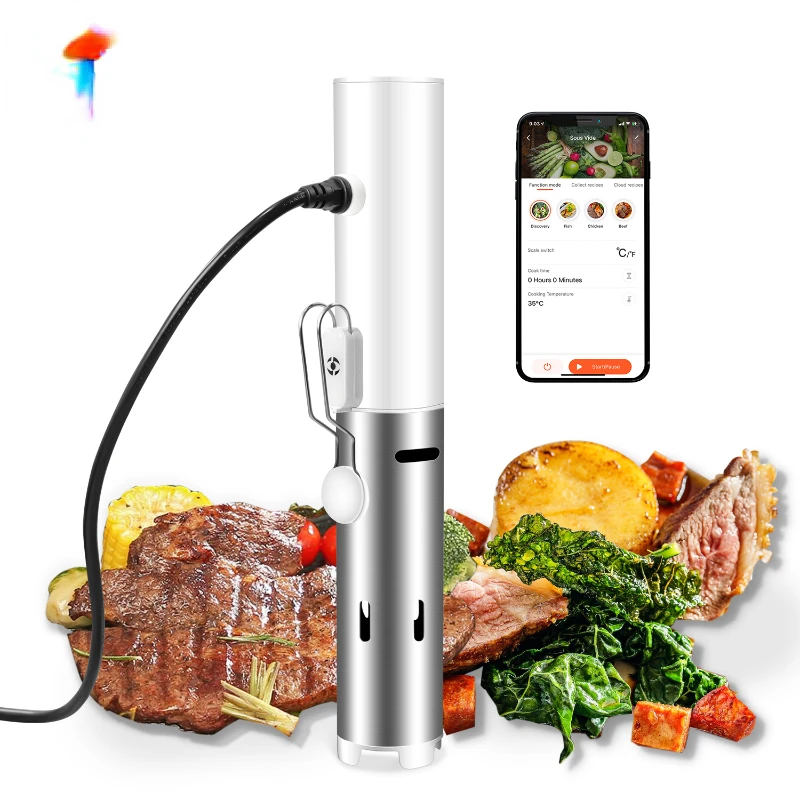 Potente Circolatore Ad Immersione Sottovuoto Fornello Lento Sous Vide Con Lcd Digitale