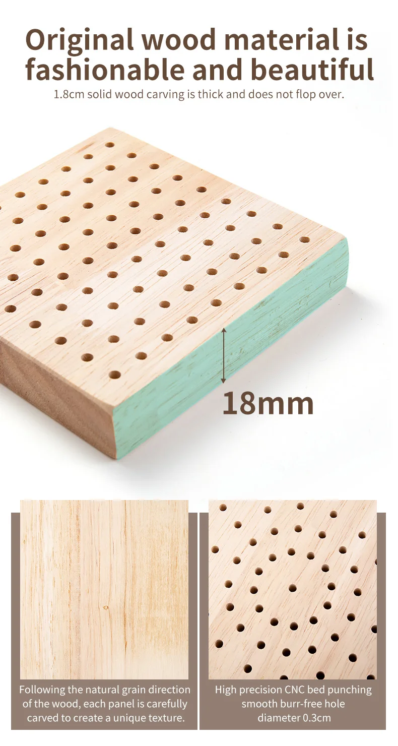 18/61/81 Slots Polieren Kopf Lagerung Holz Nagel Bohrer Organizer Fach Fräser Halter 2,35mm Schaft fit Display-ständer – Detail 5
