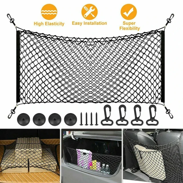 Universal Car Rear Trunk Net Nylon Elastic Mesh