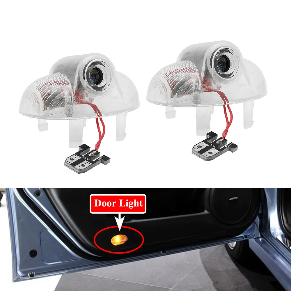 2Pcs Car Door Luce Decorativa Led Proiettore Laser Lampada Di Cortesia Per Mazda Rx-8 Cx-9 6 8 Cx 9 A8 Rx 8 Ruiyi Mpv Accessori Auto