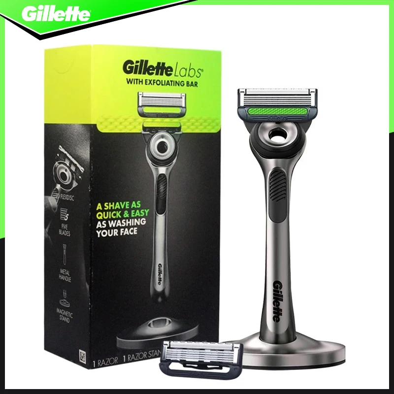 Gillette Labs Razor Aurora Series Rasoio Viso Barba Rasatura Depilazione Rasoio Di Sicurezza Macchina Da Barba Manuale Da Uomo Originale