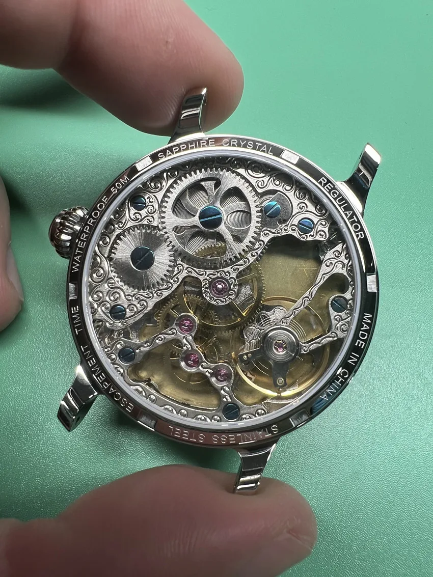 Escapement Time】Manual Movement Regulator Sapphire Heat Treatment