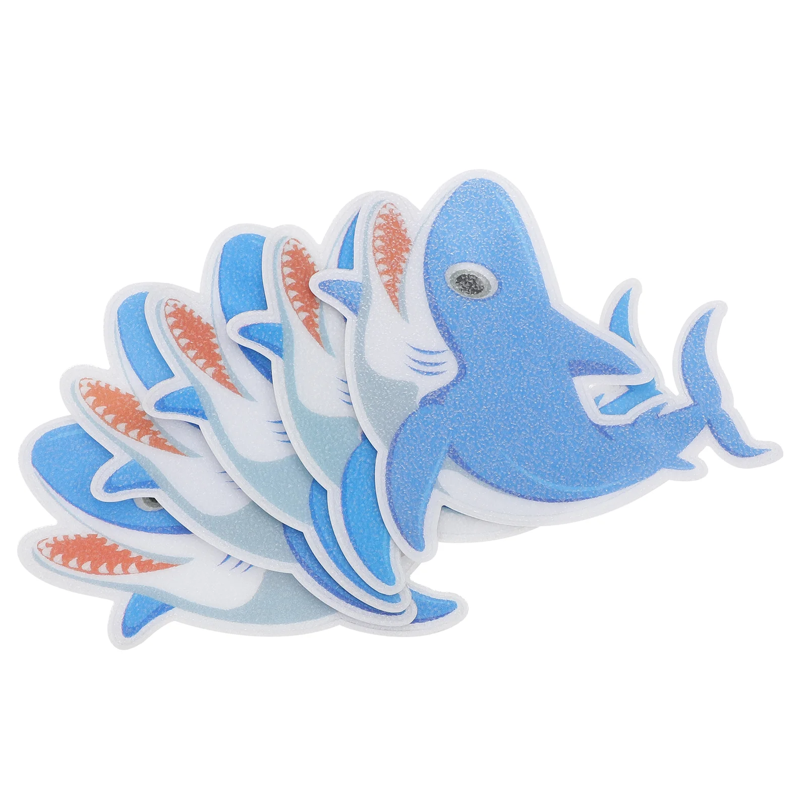 

5 Pcs Baby Bath Tub Treads Bathtub Nonslip Stickers Cartoon Bathroom Floor Child