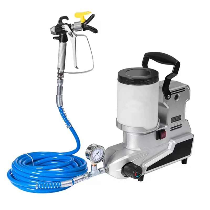Nuovo 1600W Airless Paint Sprayer Machine 2L Piccola Pistola A Spruzzo Elettrica Portatile Strumenti Di Pittura Domestica Spruzzatore Di Vernice Ad Al