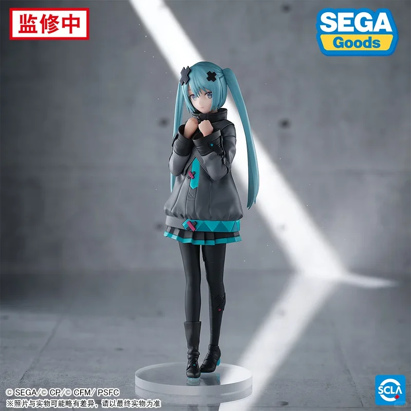 SEGA 오리지널 재고 있음 일본어 버전 프로젝트 SEKAI 루미나스타 창 닫히는 세계 하츠네 미쿠 상품 피규어 모델 장난감 선물