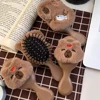1pcs Mini Cute Cartoon Apple Capybara Plush Air Cushion Hairbrush Hug Fish Capybara Plush Scalp Massage Comb 3