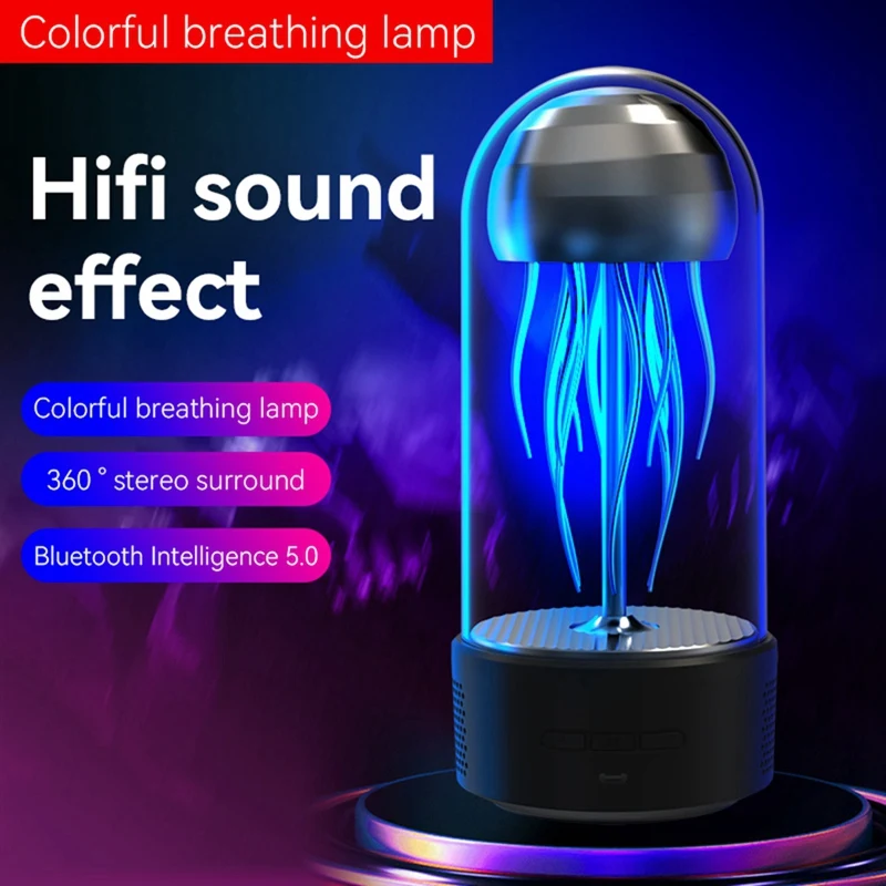Mechanical Jellyfish Mini Bluetooth Speaker description image