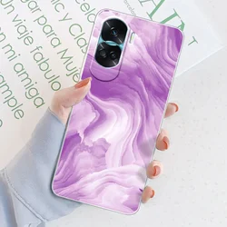 Crystal Clear Soft Silicone TPU Phone Case with Protective Bumper for Honor 90 (TM2076)
