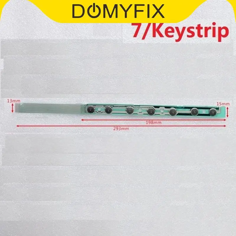 

System Button Bar Cable Flex Switch For FANUC OI Key Strip 7 KEY A98L-0001-0519