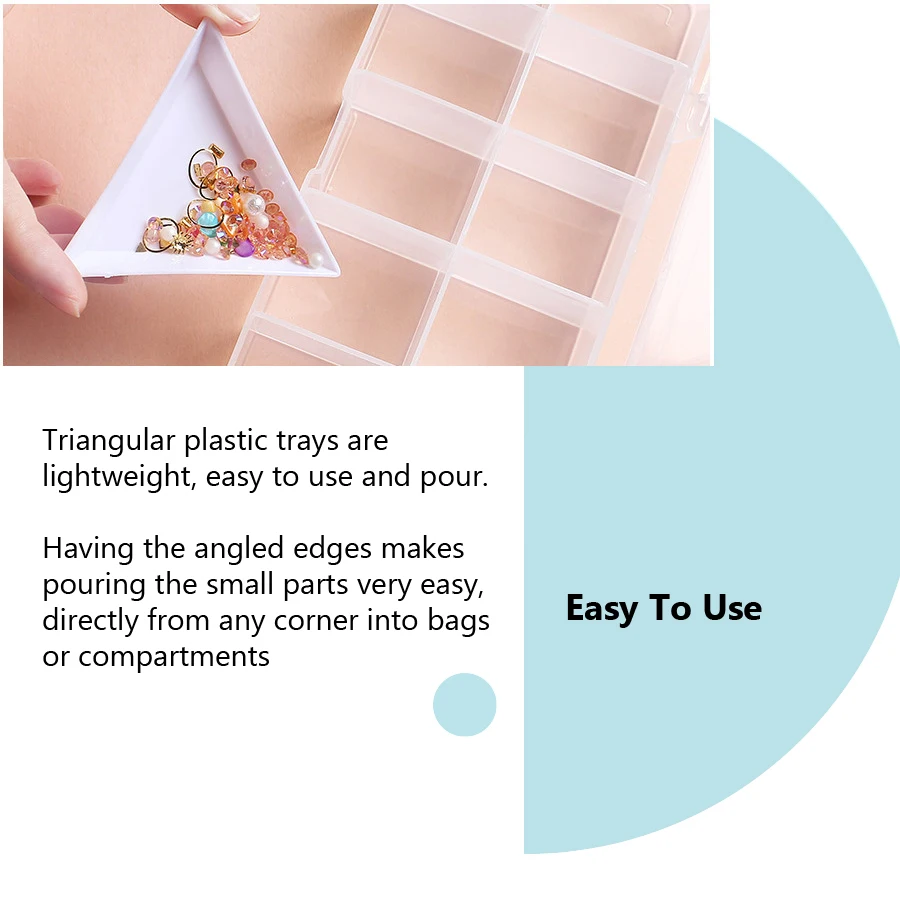 12Pcs Rhinestone Picker Wax Pen Set, Nail Dotting Pen Self Adhesive Picker Pencil Gem Pick up Tool with Bead Sorting Tray 5