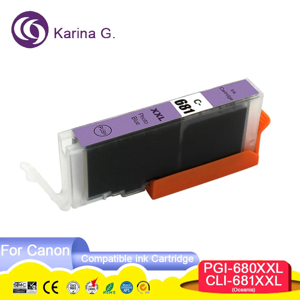 PGI 680 CLI 681 XXL 680XL 681XL PGI680 CLI681 PGI-680 CLI-681 Compatible Ink Car